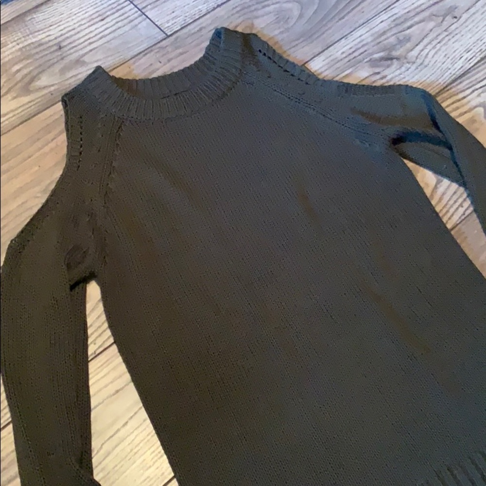 Adeline Cold Shoulder Sweater - Picture 5 of 8